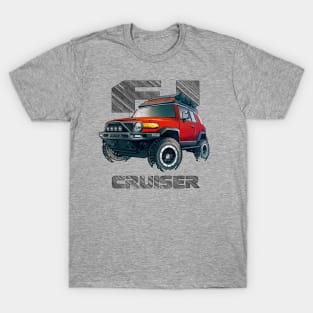 FJ Cruiser (XJ10) – Radiant Red T-Shirt